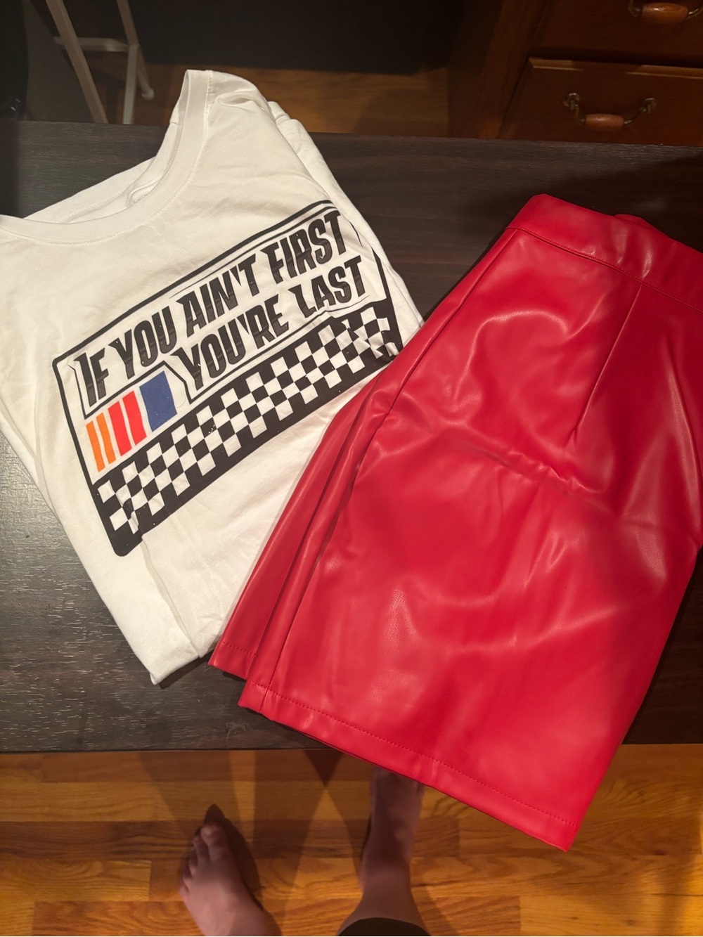 Talladega nights women’s costume Carley Bobby Ricky Bobby xl